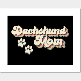 Dachshund Mom Gift For Lovers of Dogs Posters and Art